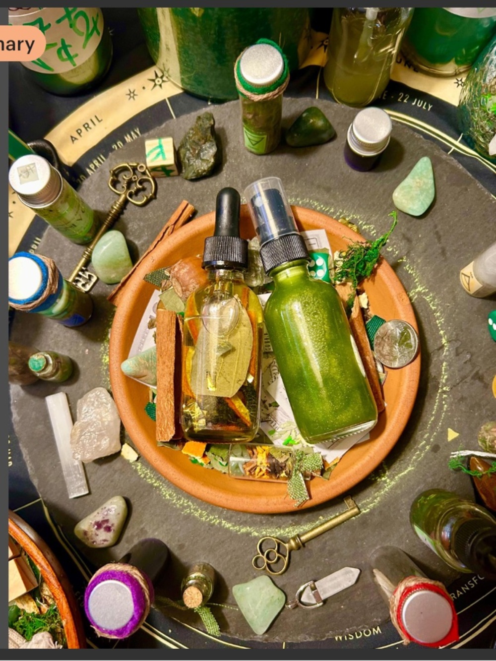 Money Drawing Oil 2 oz Dropper Bottle or 2oz Spray Abundance Luck Wealth